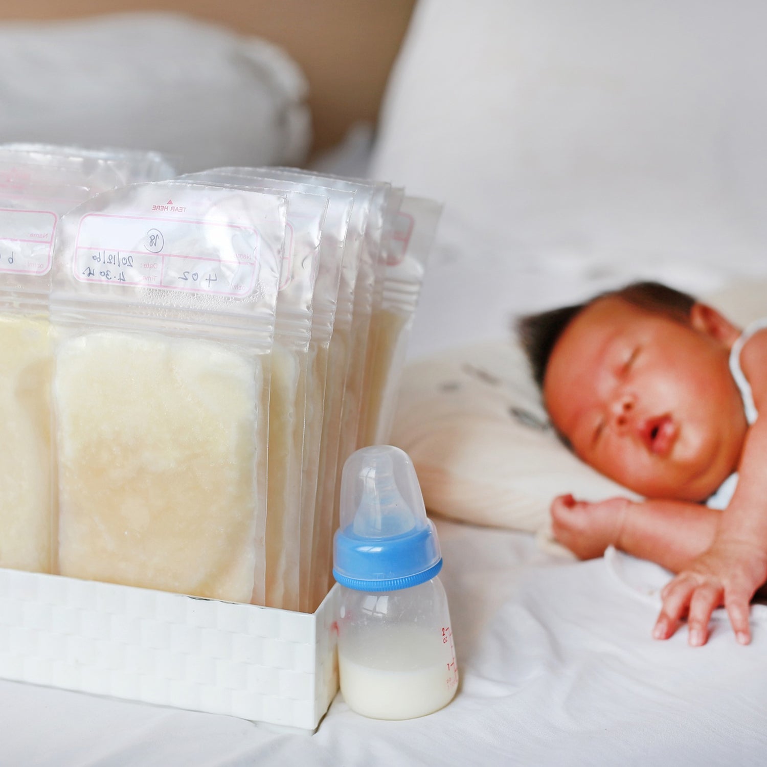 Breastmilk Storage Bags Double Zipper Seal (60 Pcs Set) Breastmilk Storage Bags Double Zipper Seal (60 Pcs Set)